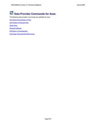 SAP BI 7.0 Info Providers