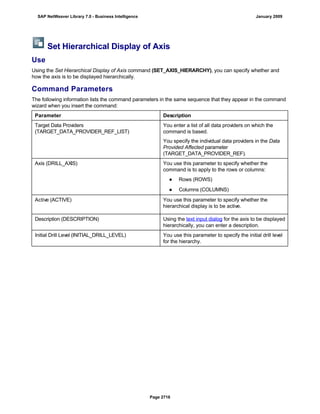 SAP BI 7.0 Info Providers