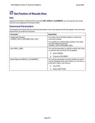 SAP BI 7.0 Info Providers