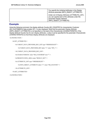 SAP BI 7.0 Info Providers