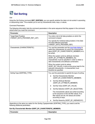SAP BI 7.0 Info Providers