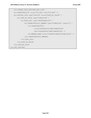 SAP BI 7.0 Info Providers