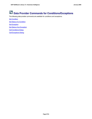 SAP BI 7.0 Info Providers