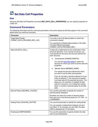 SAP BI 7.0 Info Providers