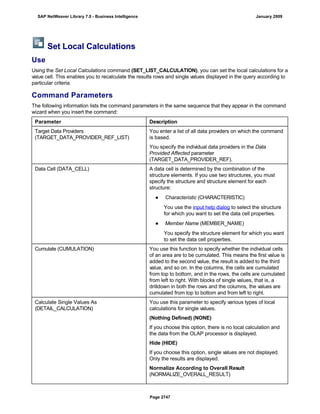 SAP BI 7.0 Info Providers
