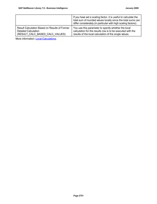 SAP BI 7.0 Info Providers