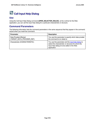 SAP BI 7.0 Info Providers