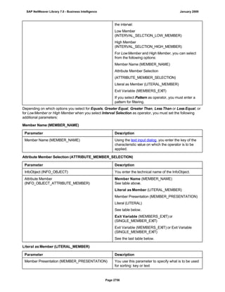 SAP BI 7.0 Info Providers