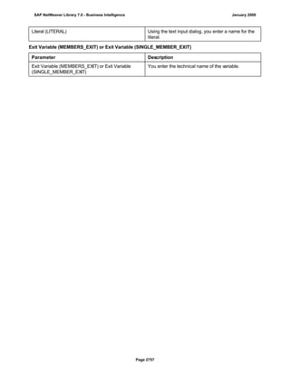 SAP BI 7.0 Info Providers