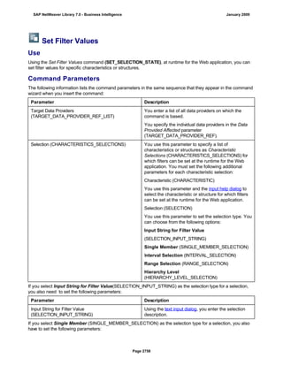 SAP BI 7.0 Info Providers