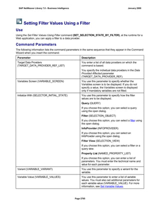 SAP BI 7.0 Info Providers