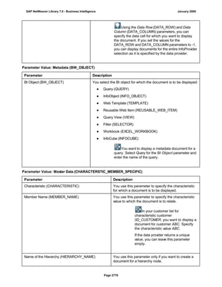 SAP BI 7.0 Info Providers