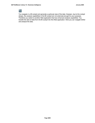 SAP BI 7.0 Info Providers