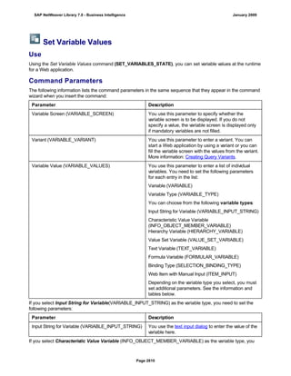 SAP BI 7.0 Info Providers