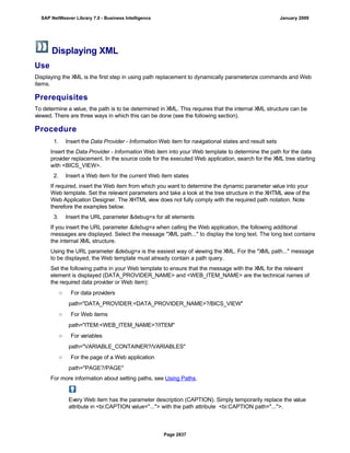 SAP BI 7.0 Info Providers