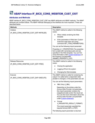 SAP BI 7.0 Info Providers