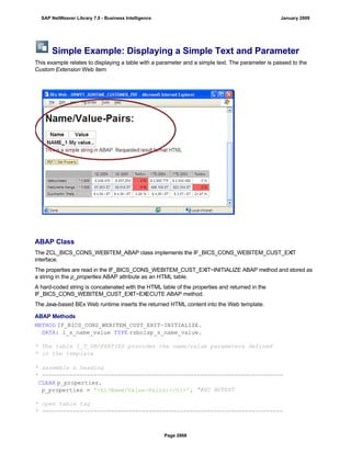 SAP BI 7.0 Info Providers