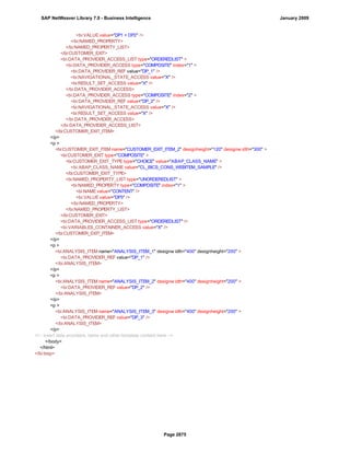 SAP BI 7.0 Info Providers