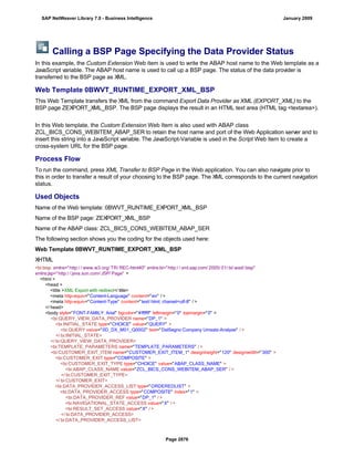 SAP BI 7.0 Info Providers