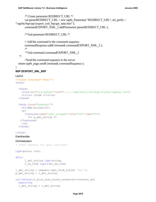 SAP BI 7.0 Info Providers