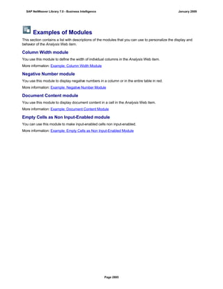 SAP BI 7.0 Info Providers