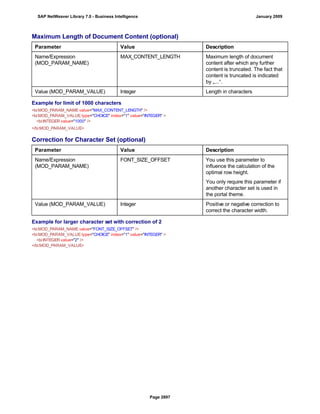 SAP BI 7.0 Info Providers