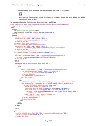 SAP BI 7.0 Info Providers