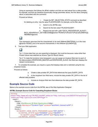 SAP BI 7.0 Info Providers