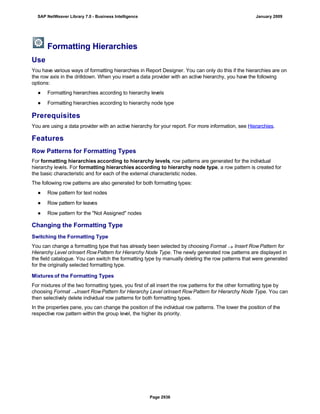 SAP BI 7.0 Info Providers