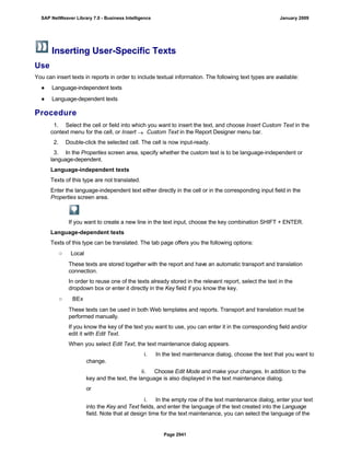 SAP BI 7.0 Info Providers