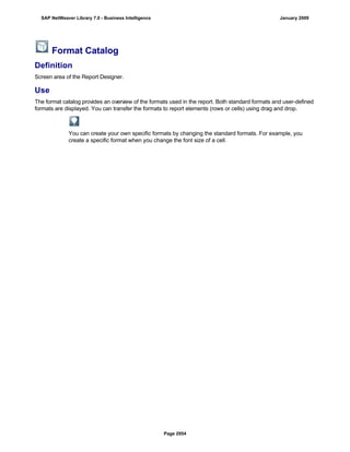 SAP BI 7.0 Info Providers