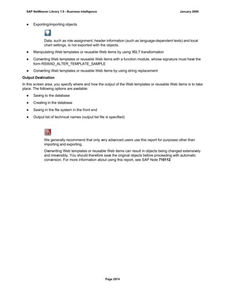 SAP BI 7.0 Info Providers