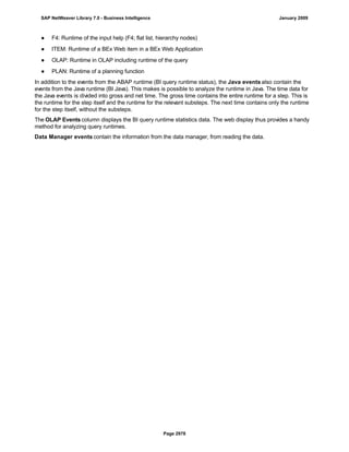 SAP BI 7.0 Info Providers