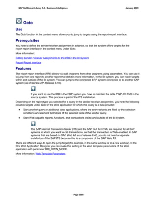 SAP BI 7.0 Info Providers