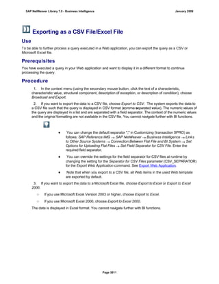 SAP BI 7.0 Info Providers