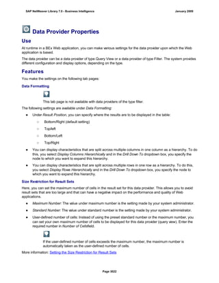SAP BI 7.0 Info Providers