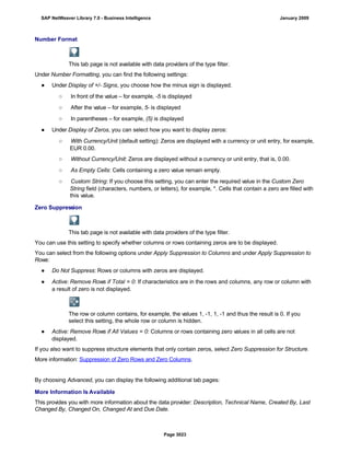 SAP BI 7.0 Info Providers