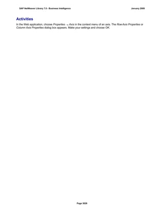 SAP BI 7.0 Info Providers