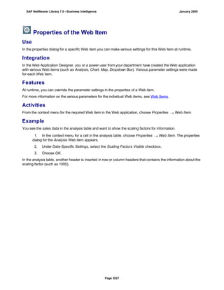 SAP BI 7.0 Info Providers