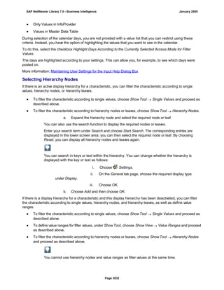 SAP BI 7.0 Info Providers