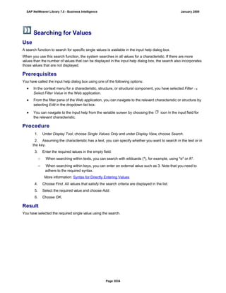 SAP BI 7.0 Info Providers
