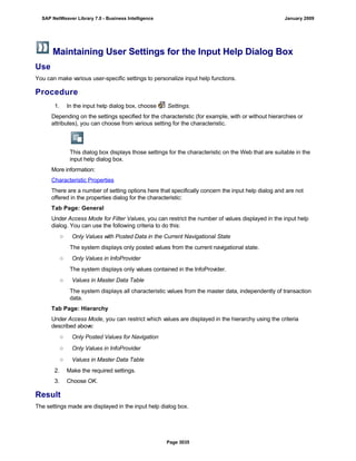 SAP BI 7.0 Info Providers