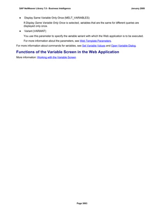 SAP BI 7.0 Info Providers