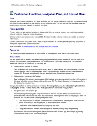 SAP BI 7.0 Info Providers