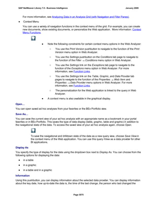 SAP BI 7.0 Info Providers