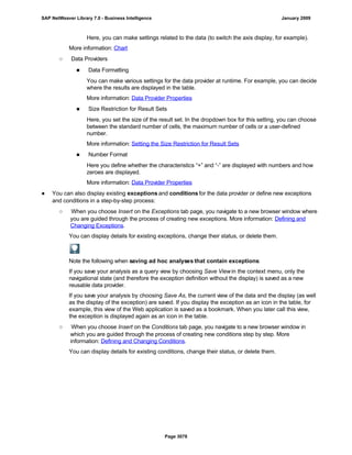 SAP BI 7.0 Info Providers