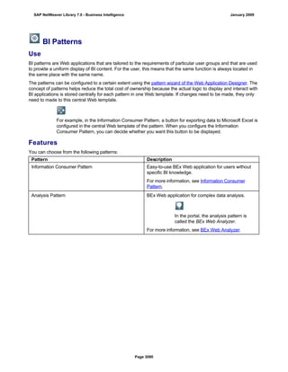 SAP BI 7.0 Info Providers