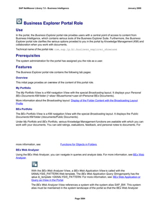 SAP BI 7.0 Info Providers