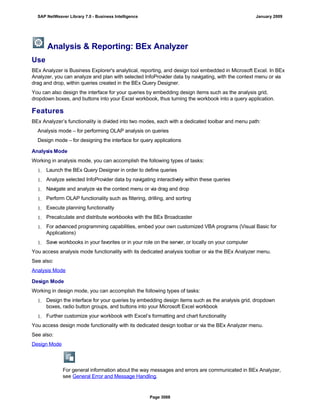 SAP BI 7.0 Info Providers