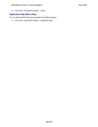 SAP BI 7.0 Info Providers